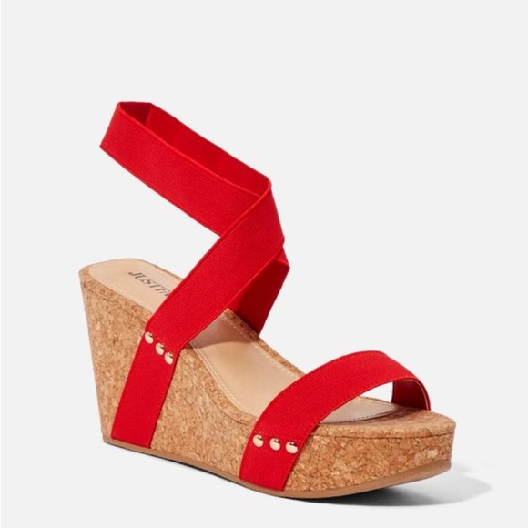 Good Times Only Strap Wedge Sz 9 - Picture 2 of 15